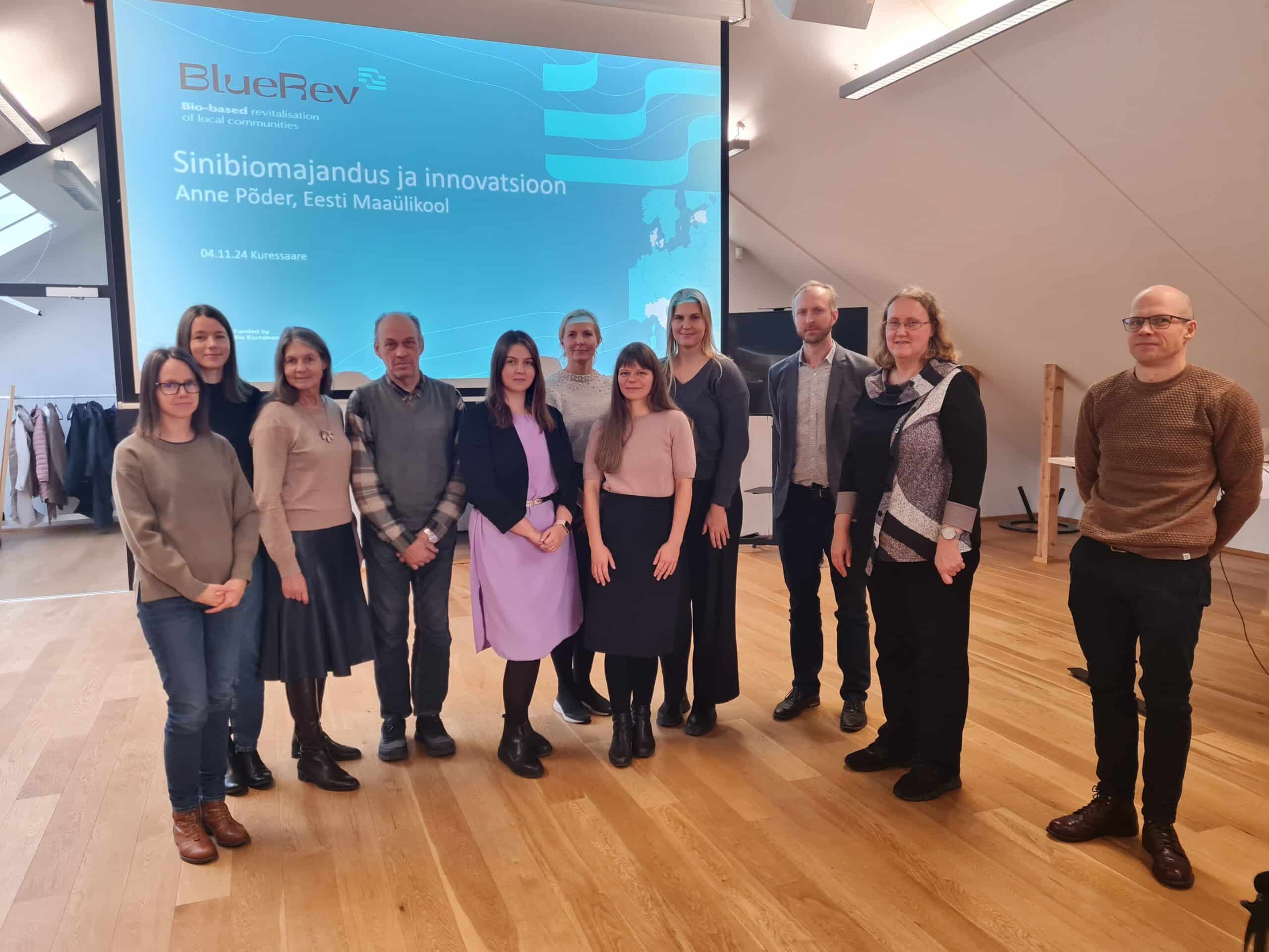 Estonian stakeholders’ workshop addressed innovation on blue bioeconomy in Saaremaa context